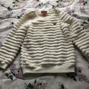 Girls Juicy Couture Faux Fur Sweater